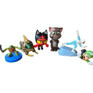 MIXED Lot of 6 Made for McDonald's Plastic Collectible Toys Years 2015-2018-READ